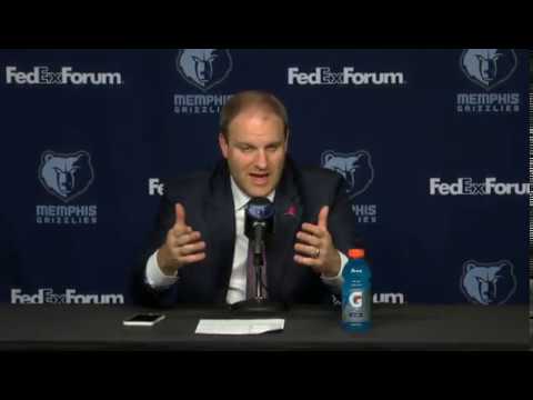 MEMvGSW: Grizzlies Postgame Press Conference - 1/12/20