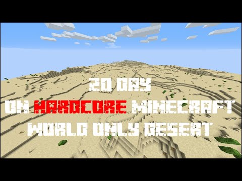 EPIC Minecraft Survival: 10 Days in Hellish Desert + Portal!