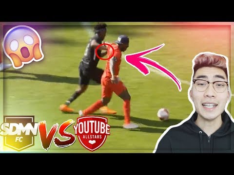 SIDEMEN FC VS YOUTUBE ALLSTARS VLOG F.T RICE GUM, KSI AND MANY MORE