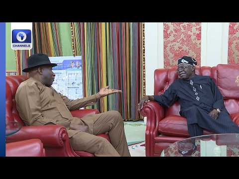 Tinubu Receives Ex-President Jonathan At State House