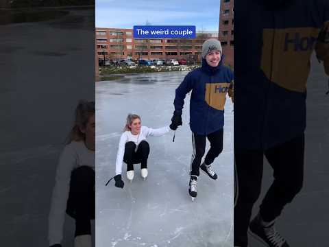 Maxime kan goed schaatsen! ⛸️