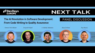 Panel Discussion: The AI Revolution in Software Development: From Code Writing to Quality Assurance