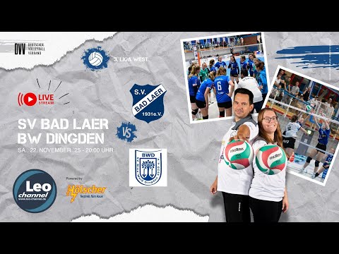 Volleyball: SV Bad Laer vs. BW Dingden (3. Liga West Frauen)