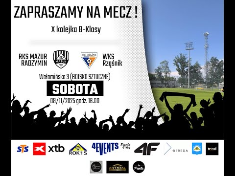RKS Mazur Radzymin  – WKS Rząśnik
