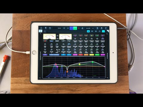 Visual EQ Console AUv3 by 4Pockets - Live Demo for the iPad