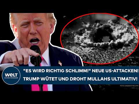 Video Thumbnail: IRAN-KRIEG: "Es wird richtig schlimm!" Neue US-Attacken! Trump wütet und droht Mullahs ultimativ!