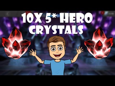 10x 5* Crystal Opening! (MCOC)