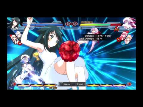 NITROPLUS BLASTERZ -HEROINES INFINITE DUEL- Saya combo 02