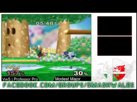 Vws | Professor Pro (Fox) (W) Vs Modest Major (Falco) (L) Final Destination 11 Melee Grand Finals