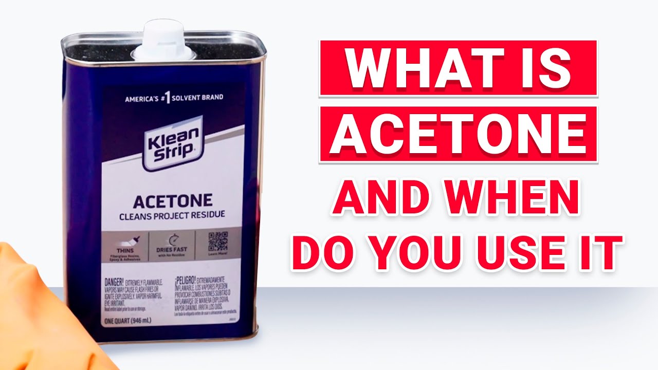 What Is Acetone and When Do You Use It | Ace Hardware