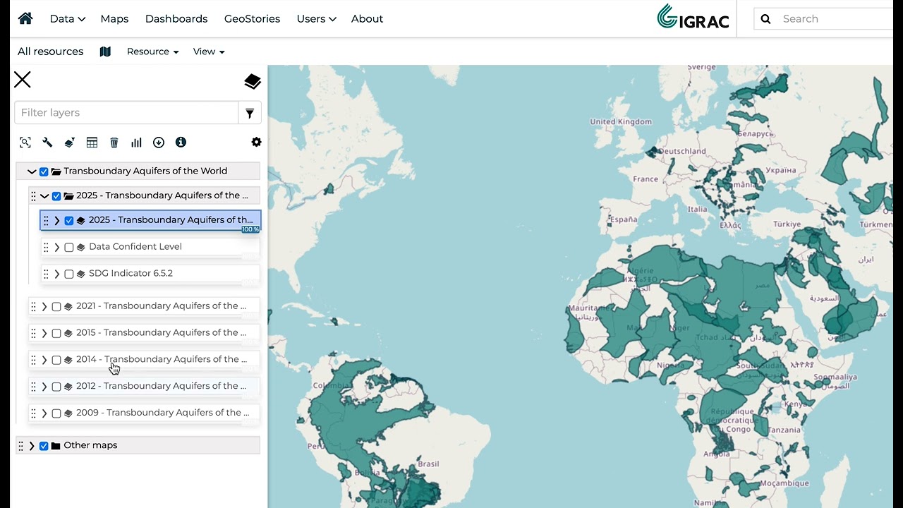 How to download a layer in the GGMN & GGIS?