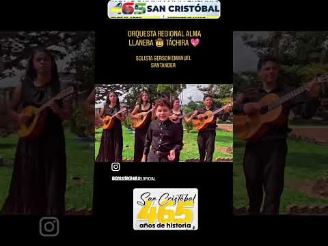 465 ANIV SAN CRISTÓBAL BOLERO:SAN CRISTÓBAL DE CHUCHO CORRALES #sancristóbal #tachira #musicaandina