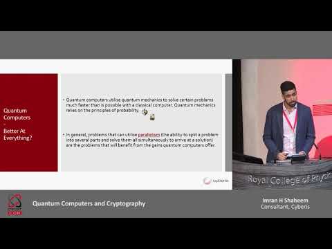 'Quantum Computers and Cryptography': Imran Shaheem, Cyberis [CRESTCon 2019]