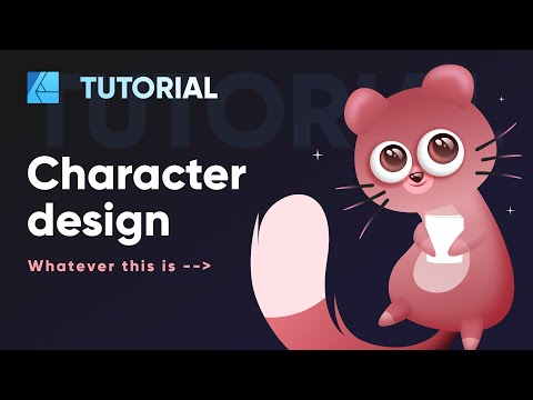 Creating a character from scratch in Affinity Designer | Tutorial