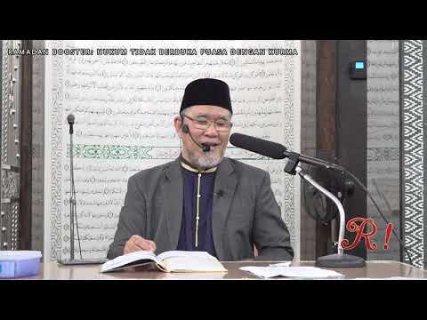 Hukum Tidak Berbuka Puasa Dengan Kurma | Dato' Dr. Danial Zainal Abidin