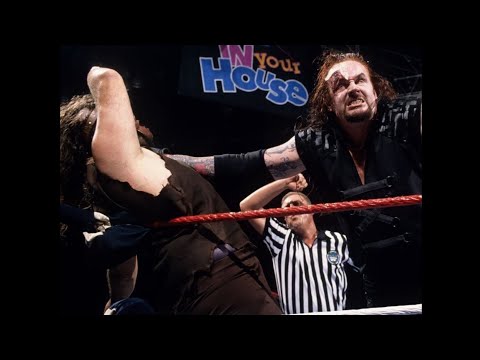 Undertaker vs Mankind - In Your House 1997 HD
