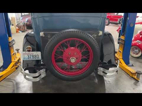 1929 Ford Model A Cold start 