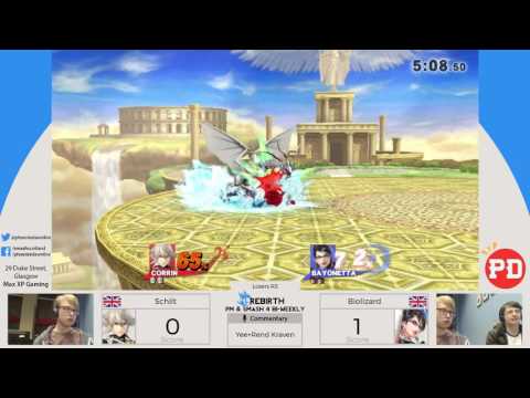 Rebirth #28 - Schilt (Corrin) Vs. Biolizard (Bayonetta) Sm4sh WR3