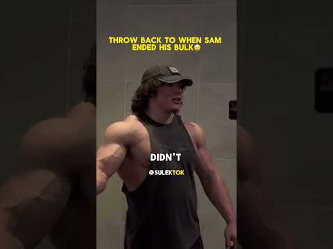 Tb To When Sam Ended His Bulk🥲 | Spring Bulk #samsulek  Day 222 - The Finale - Triceps