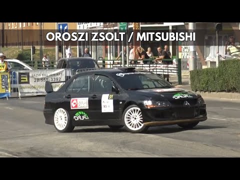 Oroszi Zsolt / Mitsubishi / Bázis Bau Szlalom verseny Komló 2023. - TheLepoldMedia