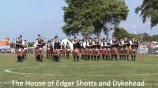 preview picture of video 'The House of Edgar Shotts and Dykehead Annan 2010 British Pipe Band Championships'