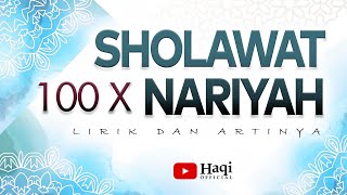 Sholawat Nariyah 100x merdu Arab dan Terjemah Haqi...