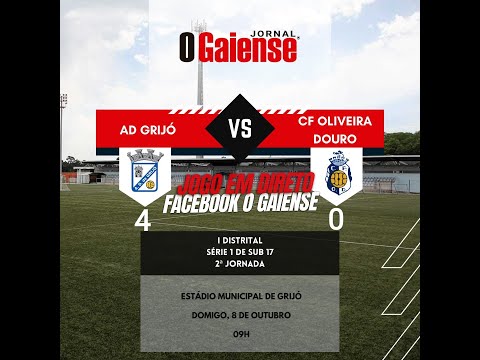 Relato dos golos do Grijó-Oliveira do Douro