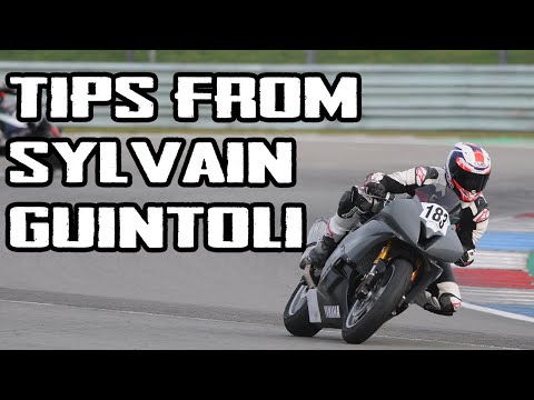 Comments by Sylvain Guintoli on my PR lap on the TT-Assen circuit.