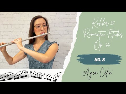 Köhler – 25 Romantic Etudes Op. 66, No. 8