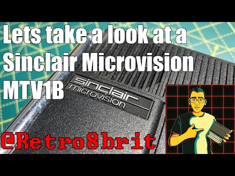 Sinclair Microvision MTV1B. Lets have a look.