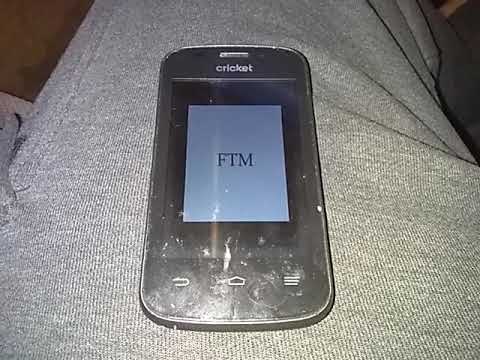 Rebooting ZTE Phone in "FTM" (Field Test Mode)