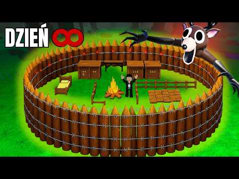 Zbudowałem Najbezpieczniejszą Bazę AFK w 99 Nocy w Lesie!