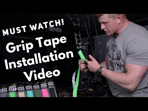 NEW Bowmar Grip Tape Install Video | New 2021Archery Products |