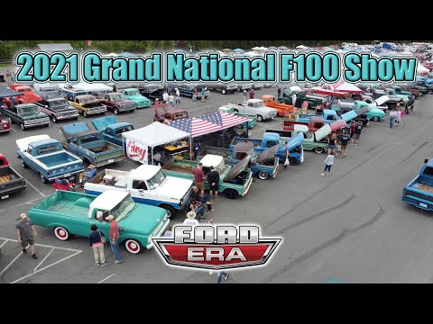 2021 Grand National F100 Show Drone Coverage | Ford Era