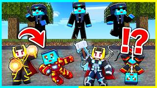 ママにバレずにアベンジャーズの力を使ってチート逃走中🔥【まいくら / マインクラフト】