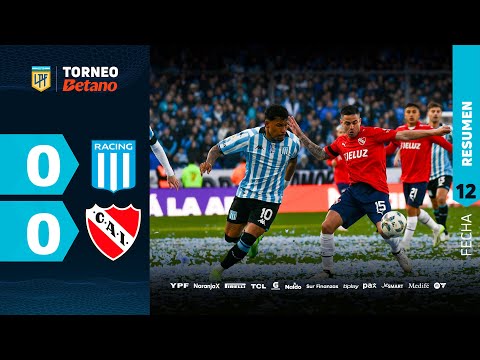 RACING 0 - 0 INDEPENDIENTE I Resumen del partido | #TorneoBetano 2024