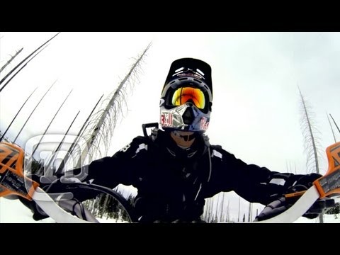 Ronnie Renner Snow Biking Idaho FMX Style: Upside Down & Inside Out Ep. 8