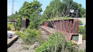 preview picture of video 'Central Massachusetts Railroad Waltham MA Highway Bridge.'