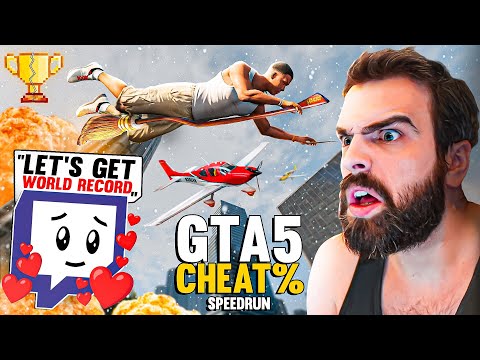 I Tried To Cheat To Get World Record (Everything Went Wrong) - Cheat% #1