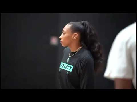 Scenes from first day of New York Liberty 2022 training camp
