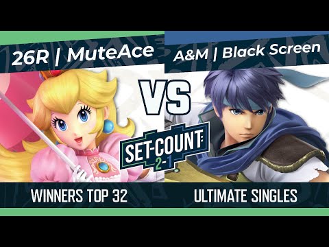 Set Count 2-1: 26R | MuteAce (Peach) vs A&M | Black Screen (Ike) Winners Top 32