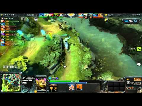 Weplay D2L grand final: NaVI vs Alliance game 1