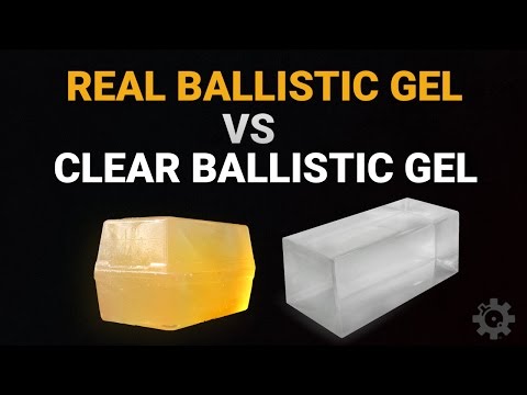 Real Ballistic Gelatin vs Clear Ballistics Gelatin