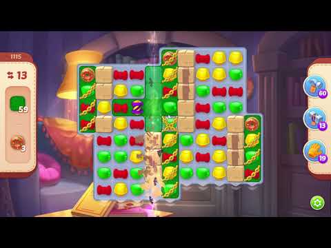 Homescapes 1115 Level - 16 moves - NO BooSTERS