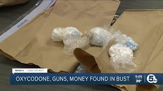 Hundreds of Oxy pills, tens of thousands in cash seized in Lake County bust