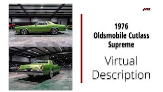 Video Thumbnail for 1976 Oldsmobile Cutlass Supreme