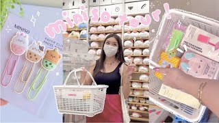 Download lagu MINISO shop with me   HAUL!👛 * $100 budget * mp3