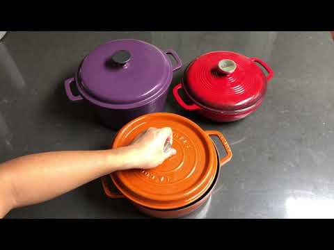 Staub Grill ketaus keptuvė, 24cm video