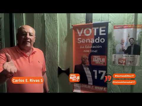 Carlos E  Rivas S apoya a Iván Cepeda