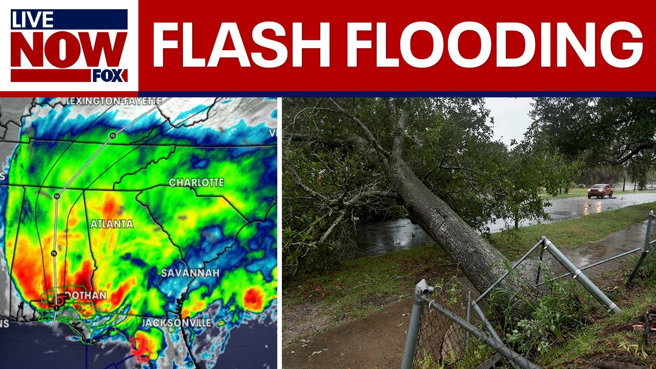 Hurricane Isaias: Heavy rain batters Gulf Coast amid power outages
